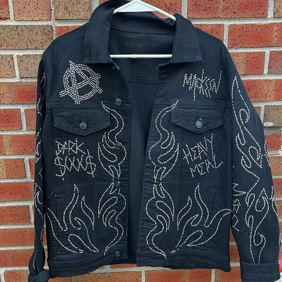Bedazzled Heavy Metal Jacket - Picture 1 of 2